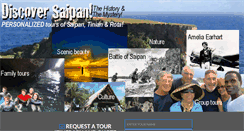 Desktop Screenshot of discoversaipan.com